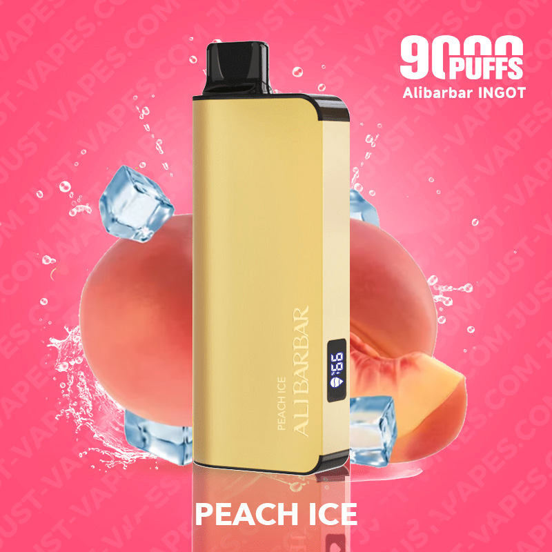Alibarbar Ingot Peach Ice 9000 Puffs