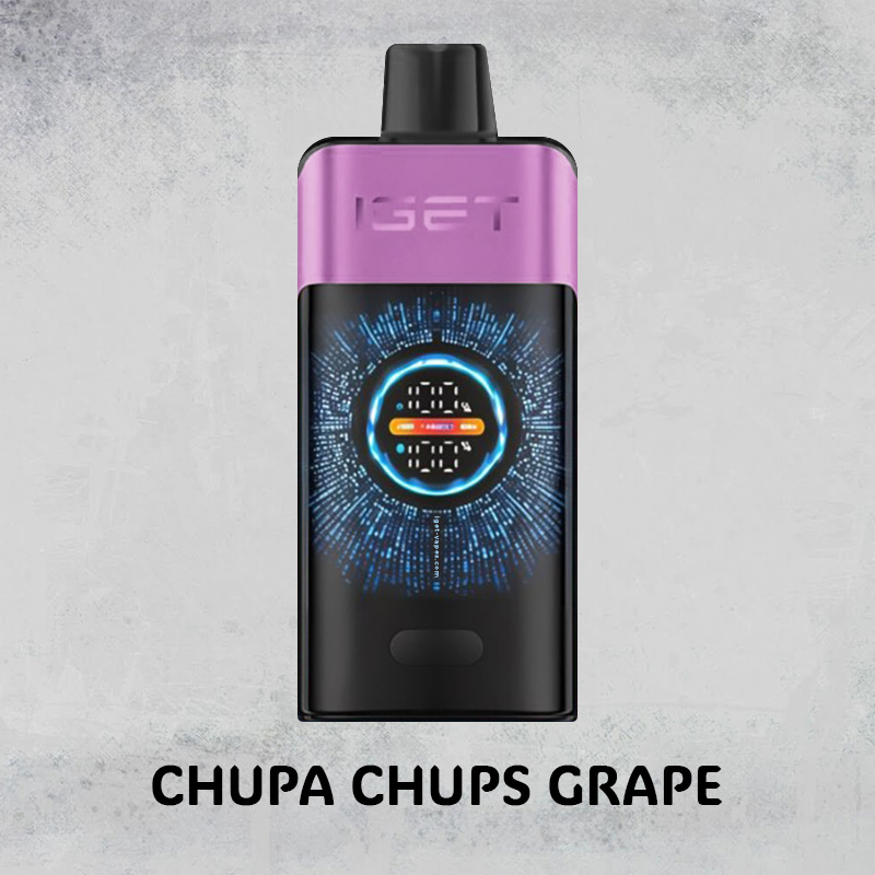IGET One Chupa Chups Grape 12000 Puffs