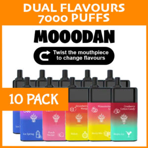 10 Pack Mooodan 7000 Puffs
