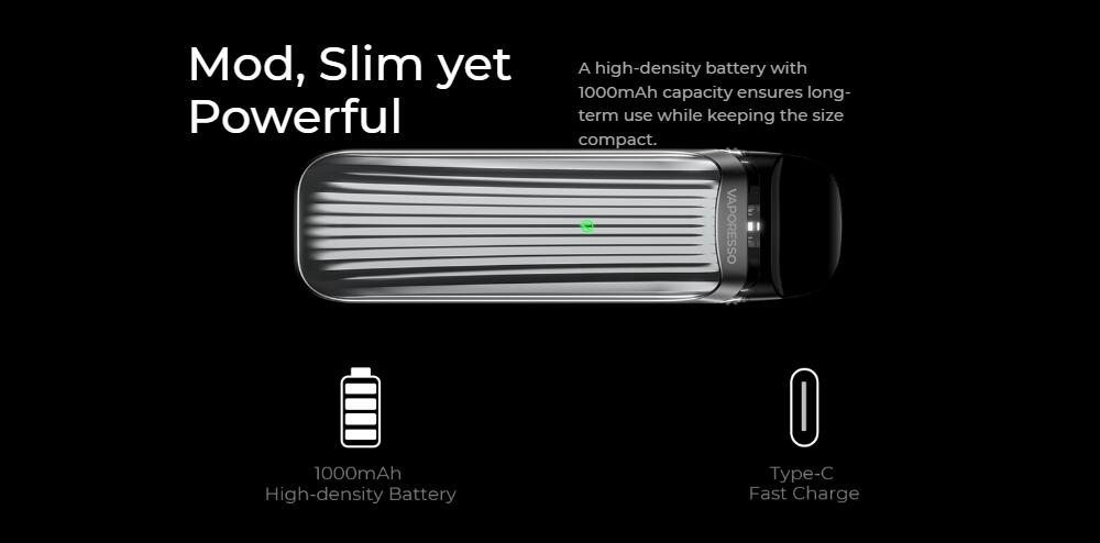 Vaporesso LUXE QS pod kit 1000mAh