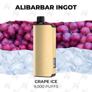 Alibarbar Ingot Grape Ice 9000 Puffs