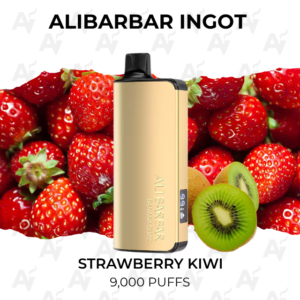 Alibarbar Ingot Strawberry Kiwi 9000 Puffs
