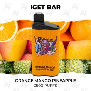 IGET Bar Orange Mango Pineapple 3500 Puffs