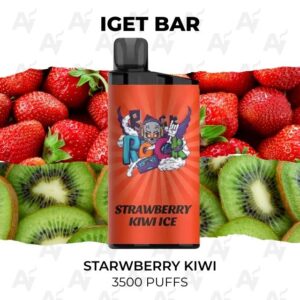 IGET Bar Starwberry Kiwi 3500 Puffs