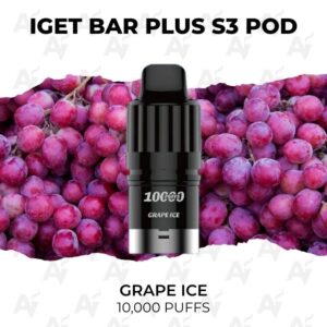 IGET Bar Plus S3 Pods Grape 10000 Puffs