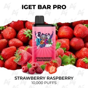 IGET Bar Pro Strawberry Raspberry 10000 Puffs