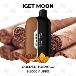 IGET Moon Golden Tobacco 5000 Puffs