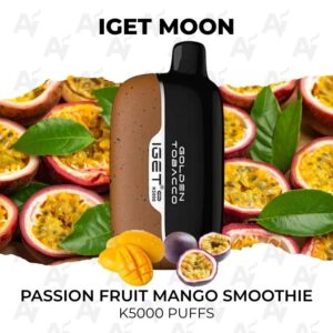 IGET Moon Passion Fruit Mango Smoothie 5000 Puffs
