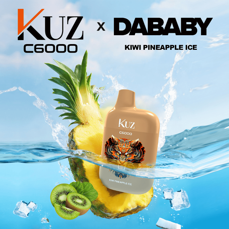 KUZ Kiwi Pineapple ICE 6000 Puffs